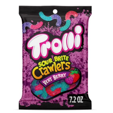Trolli Sour Brite Crawlers Very Berry