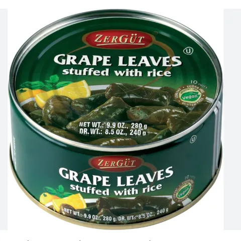 Zergut Grape Leaves Stuffed With Rice – 24 g
