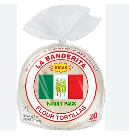 La Banderita Flour Tortillas – 22.50 oz