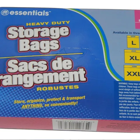 Heavy Duty Storage Bags L – 2 ct