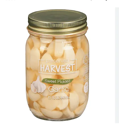 Preserved Harvest Sweet Pickled Garlic – 15 oz
