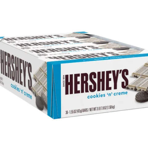 Hershey's Cookies 'n' Creme Candy Bar – 1.55 oz