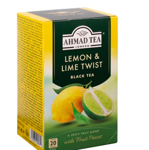 Ahmad tea Ahmad Fruit Flavour Black Tea - Lemon & Lime – 20.00 EA