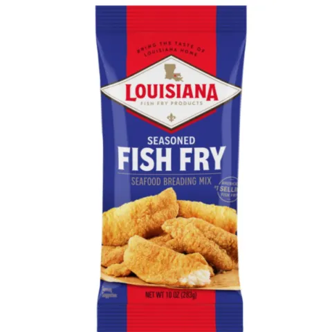 Louisiana Fish Fry Products Fish Fry Seasoned – 10.00 oz