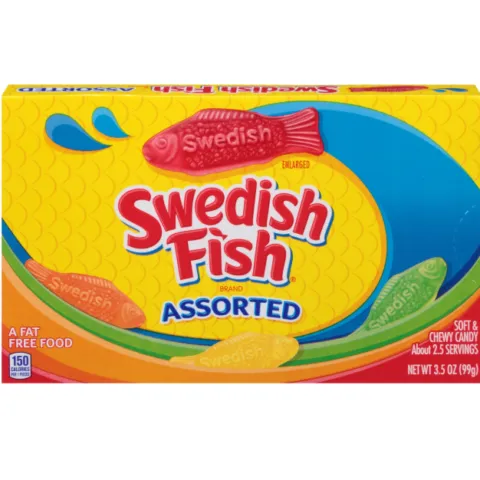Swedish Fish Boxes Soft & Chewy Assorted – 3.50 oz