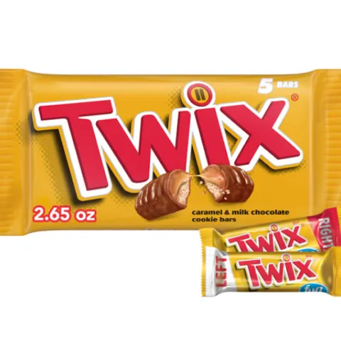 Twix Caramel & Milk Chocolate Cookie Bars – 2.65 oz
