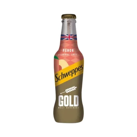 Schweppes Gold Malt Peach Drink