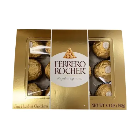 Ferrero Rocher Fine Hazelnut Chocolates – 5.30 oz
