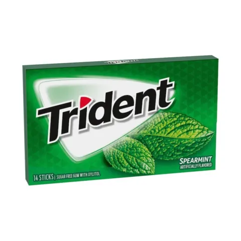 Trident Spearmint Gum Slim Pack