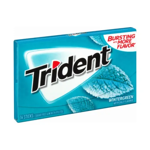 Trident Wintergreen Gum Slim Pack