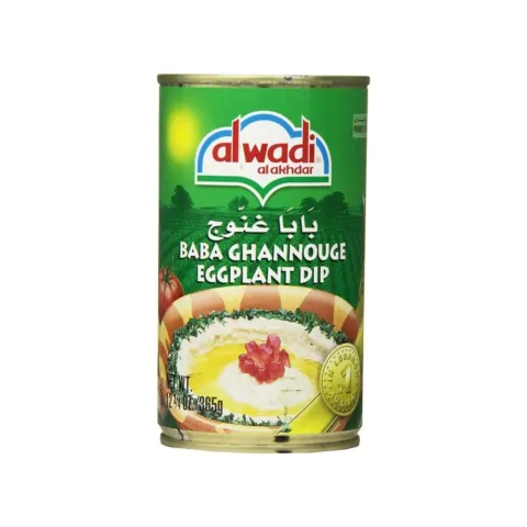 Al Wadi Al Akhdar Baba Ghannouge Eggplant Dip – 12.75 oz