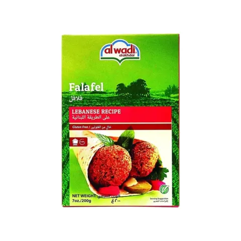 Al Wadi Al Akhdar Lebanese-Style Falafel Mix – 7 oz