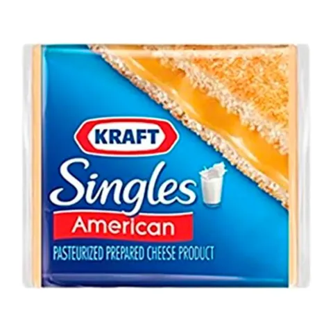 Kraft Singles American Pasteurized Prepared Cheese Product – 12 oz