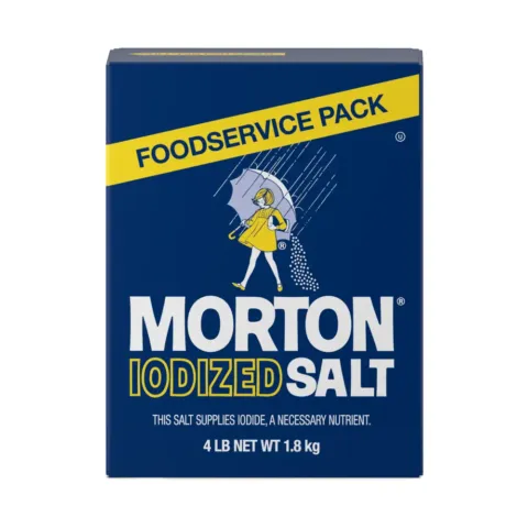 Morton Iodized Foodservice Pack – 4.00 lb