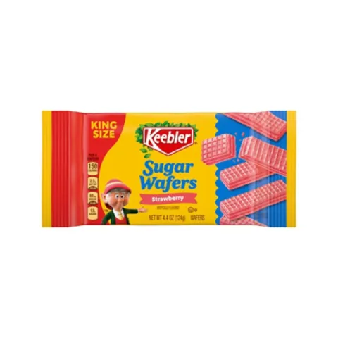 Keebler Strawberry Sugar Wafers – 4.4 oz (124 g)