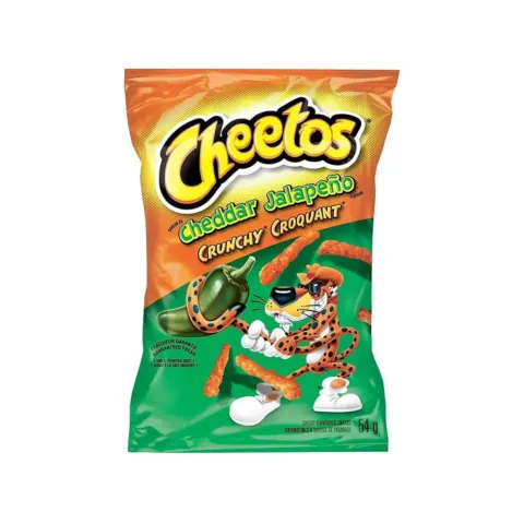 Cheetos Cheddar jalapeño crunchy