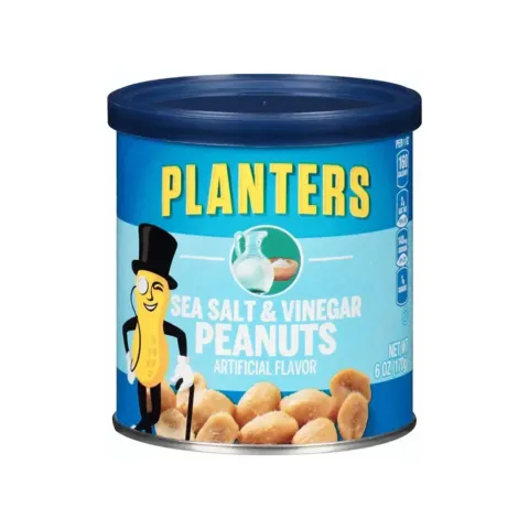 Planters Flavored peanuts sea salt and vinegar – 6 oz