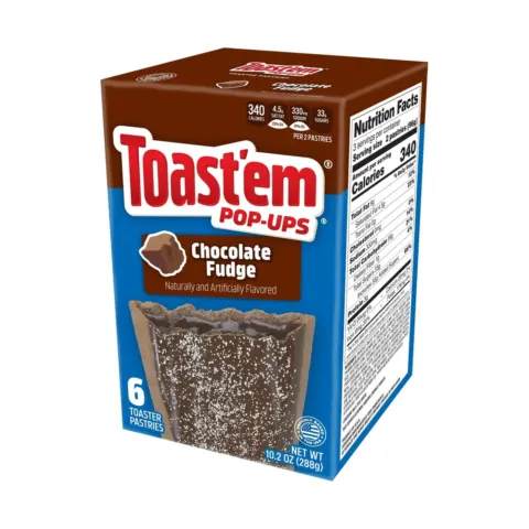 Toaste’em Pop-Ups Chocolate Fudge – 10.2 oz