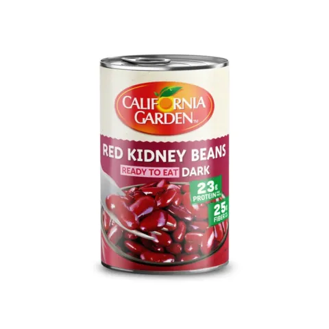 California Garden red kidney beans ready to eat dark – 400 g