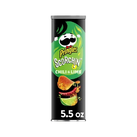 Pringles scorchin chili lime large – 5.5 oz