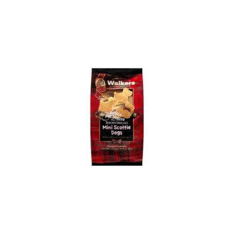 Walkers Pure butter shortbread mini scottie dogs – 125 g
