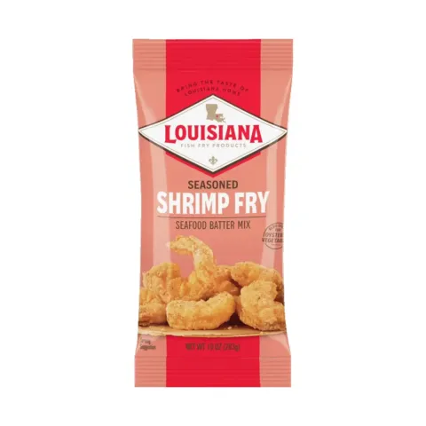 Louisiana Fish Fry Products Shrimp Fry, Seasoned – 10.00 oz