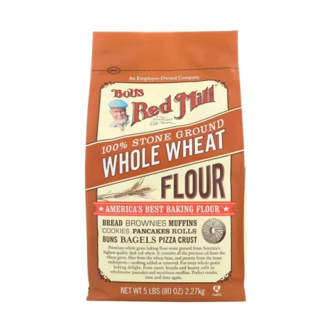 Bob's Red Mill Whole Wheat Flour, 100% Stone Ground – 5.00 lb