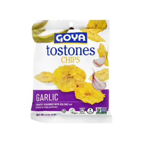 Goya Garlic Tostones Chips – 2 oz