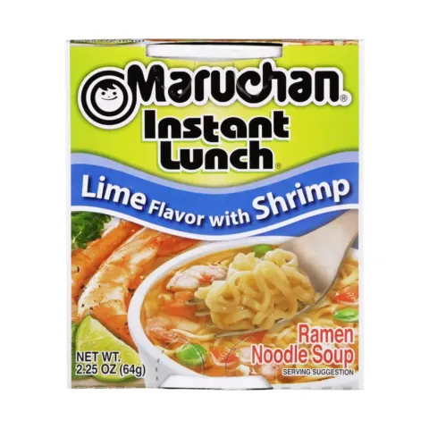 Maruchan Instant Lunch Lime Flavor with shrimp – 2.25 oz