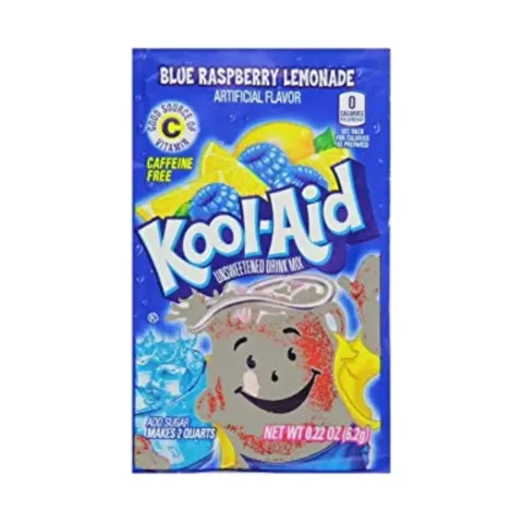 Kool-Aid Twists Ice Blue Raspberry Lemonade Unsweetened – 0.22 oz