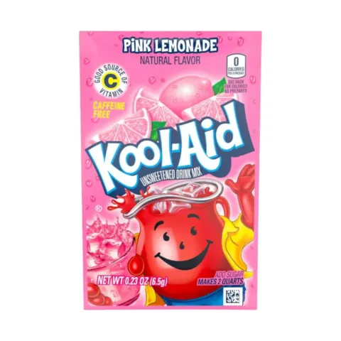 Kool-Aid Pink Lemonade Unsweetened – 0.23 oz