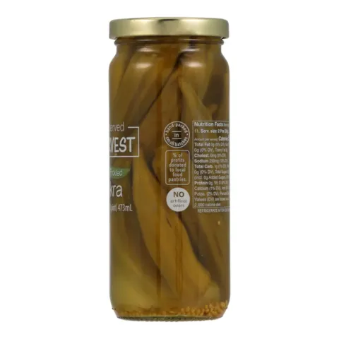 Preserved Harvest Mild Pickled Okra – 32 oz