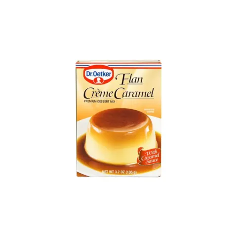 Dr. Oetker Flan, Crème Caramel, with Caramel Sauce – 3.70 oz