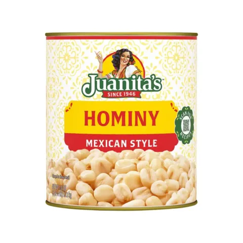 Juanita's Hominy, Mexican Style – 105.00 oz