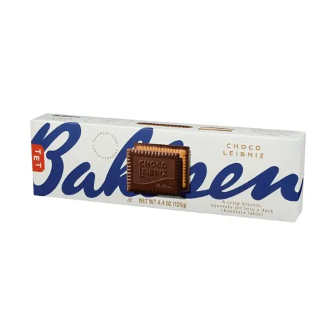 Bahlsen Butter Biscuits and Dark Chocolate, Choco Leibniz – 4.40 oz