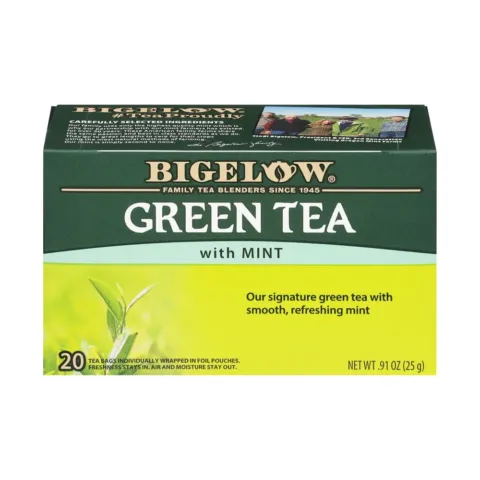 Bigelow Green Tea with mint .91 Oz – 20.00 ct