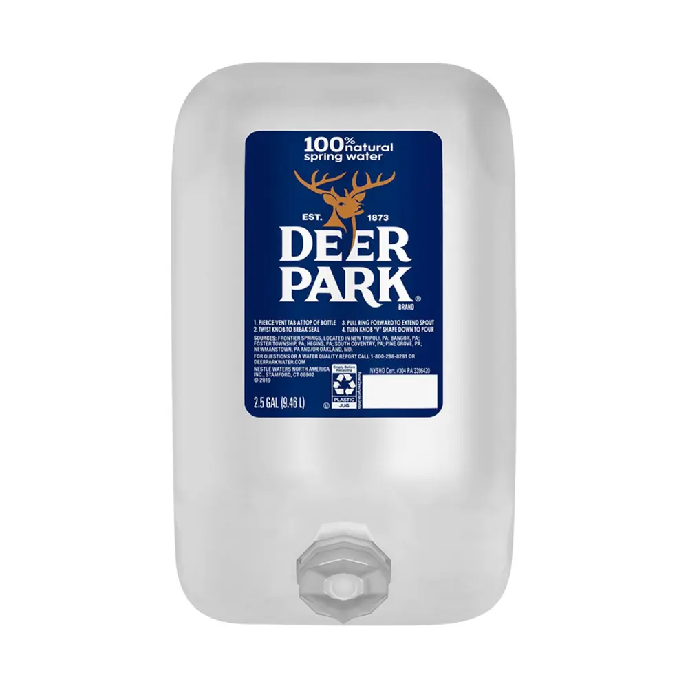 Deer Park Natural Spring Water – 2.50 gal