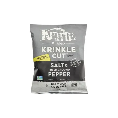 Kettle Brand Krinkle Cut Salt & Fresh Ground Pepper – 1.50 oz