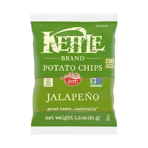 Kettle Brand Hot Jalapeno Potato Chips – 1.5 oz