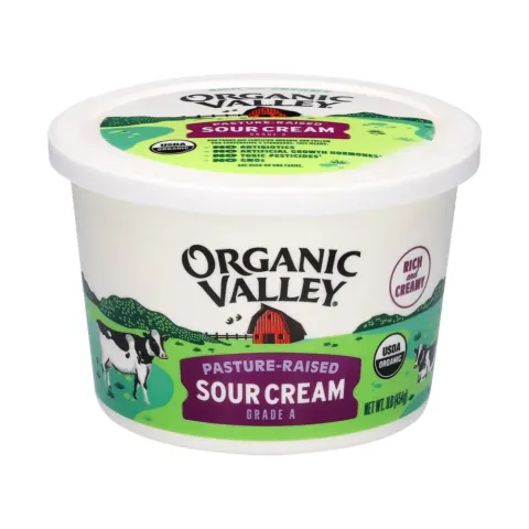 Organic Valley Sour Cream Full Fat – 16.00 oz