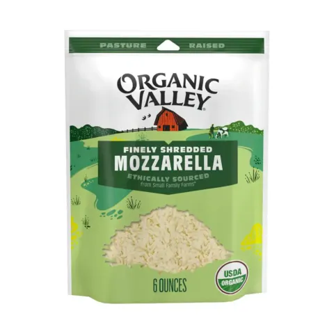 Organic Valley Organic Mozzarella Fancy Shredded – 6.00 oz