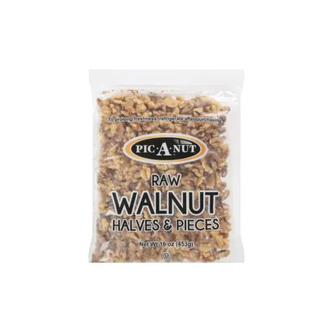 Pic-A-NUT Raw Walnut Halves & Pieces – 16 oz