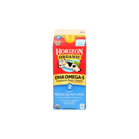Horizon Organic 2% Reduced Fat DHA Omega-3 – 0.50 gal