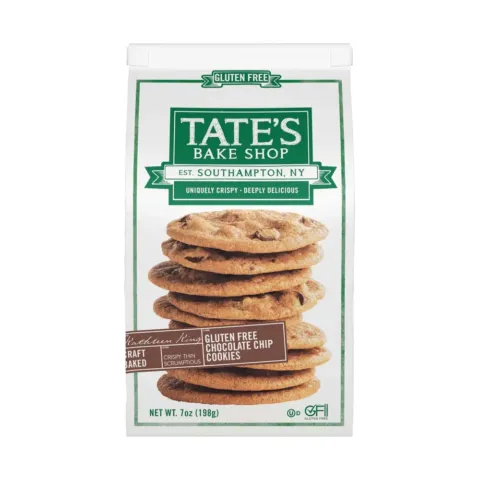 Tate’ Bake Shop Gluten FREE Chocolate Chips Cookies – 7 oz