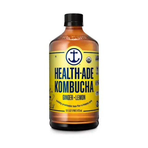 HEALTH-ADE Kombucha Ginger Lemon – 16 oz