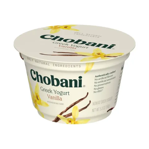 Chobani Vanilla - Non-fat – 6.00 oz