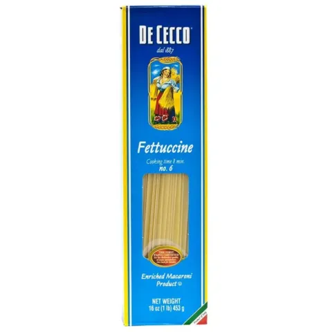 De Cecco Enriched Macaroni Product, 6 Fettuccine – 16.00 oz